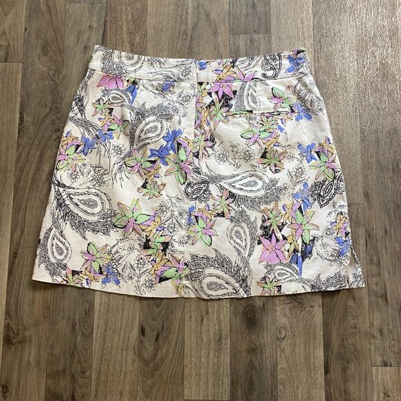 Lady Hagen Floral Skort Size 8 - Picture 3 of 7